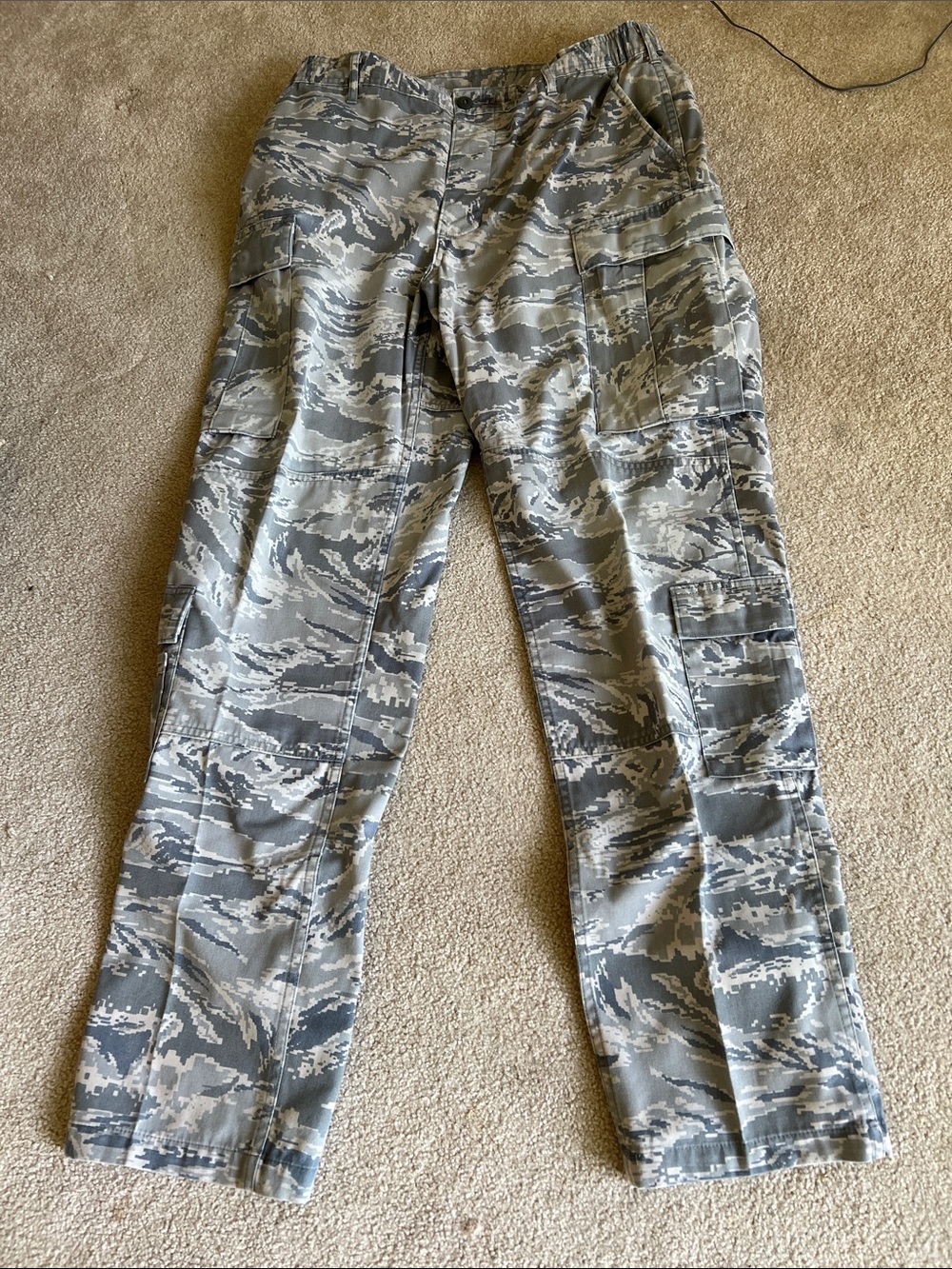 U.S. Air Force Trousers - Utility - Camouflage -  Large Extra Long (36” waist)